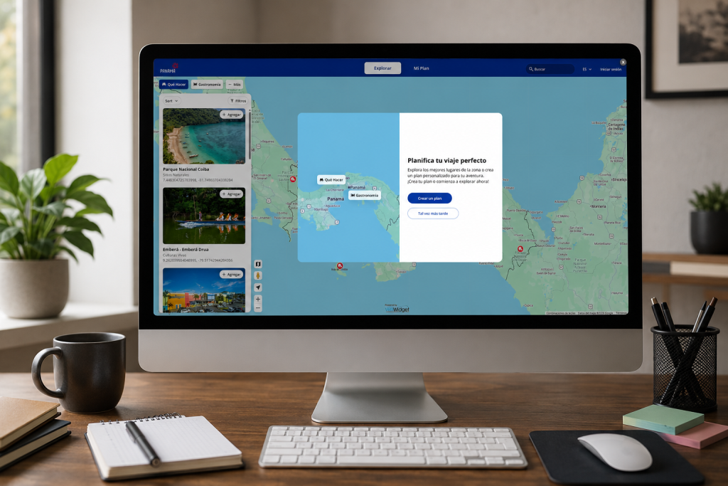 Panamá estrena Planificador de Viajes interactivo